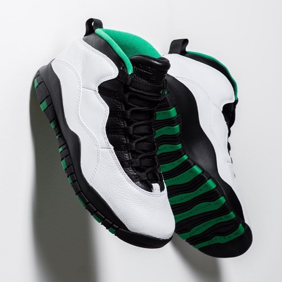 jordan 10 green white black